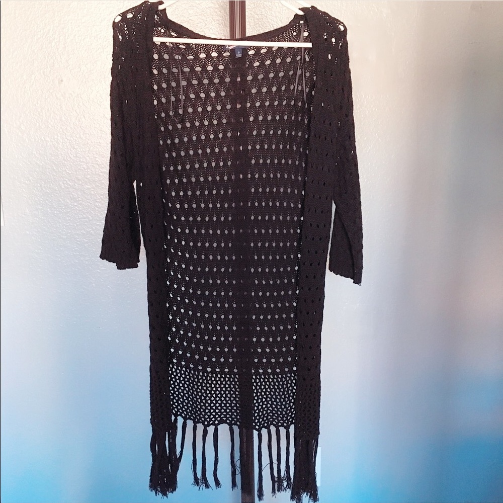 Long Knit Cardigan